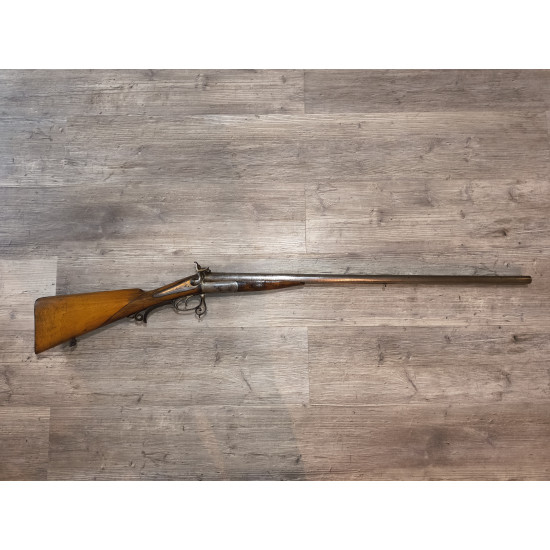 Historická lancasterová brokovnica Lefaucheux