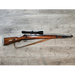 Guľovnica opakovacia Mauser K98 s montážou a puškohľadom